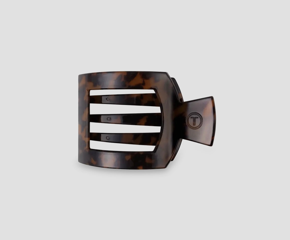 Teleties Square Flat Hair Clip-Small