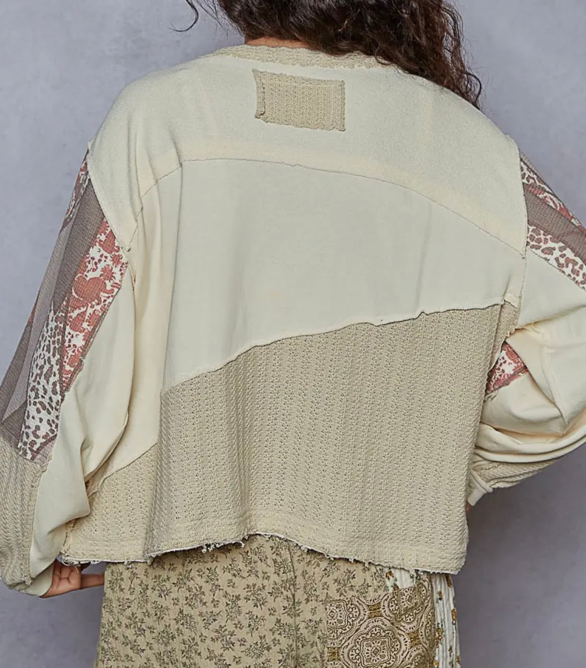 Peaceful Patchwork Top