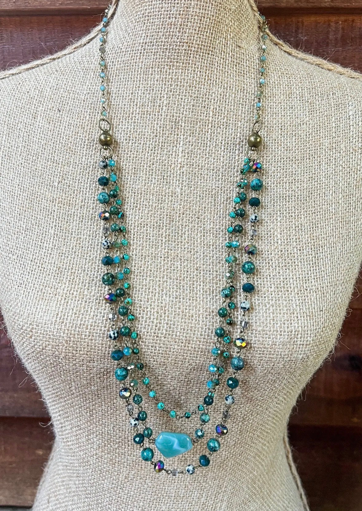 African Turquoise Necklace