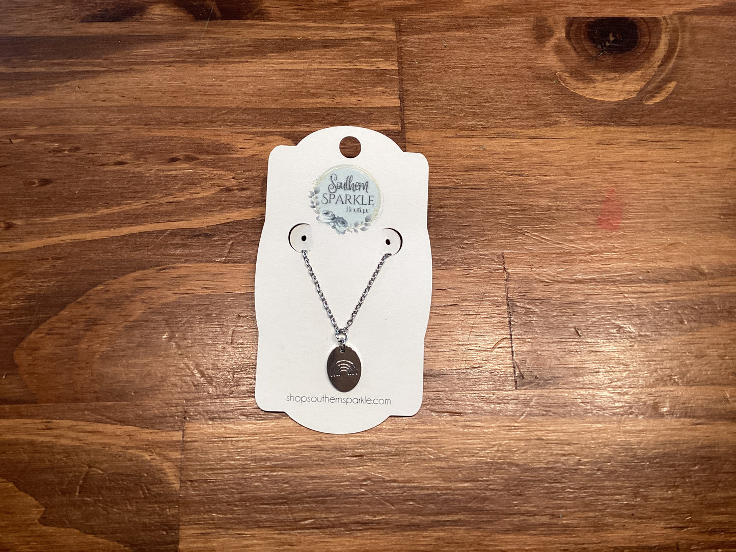 SSB Silver rainbow necklace