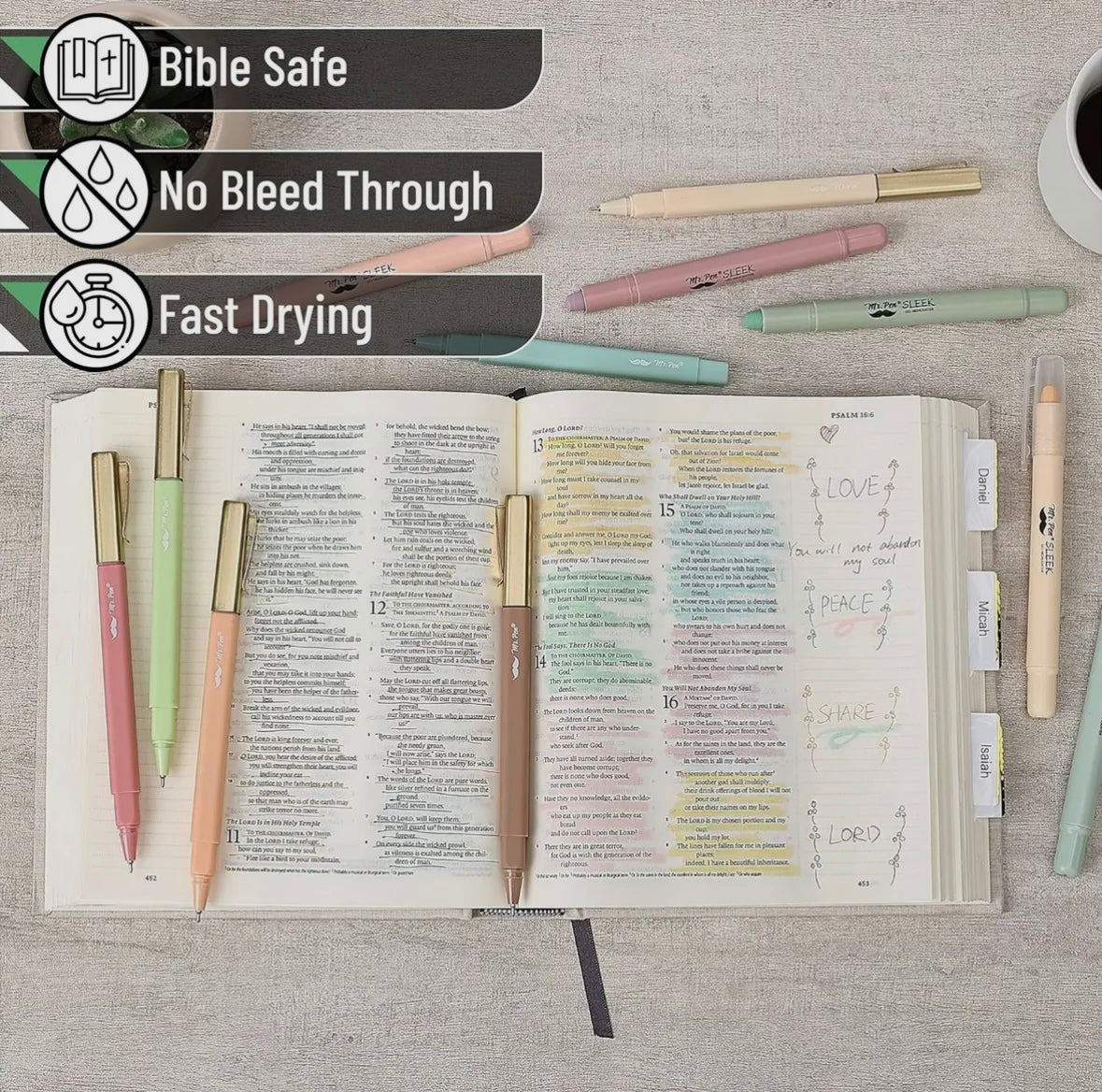 Bible Highlighter and Pen set