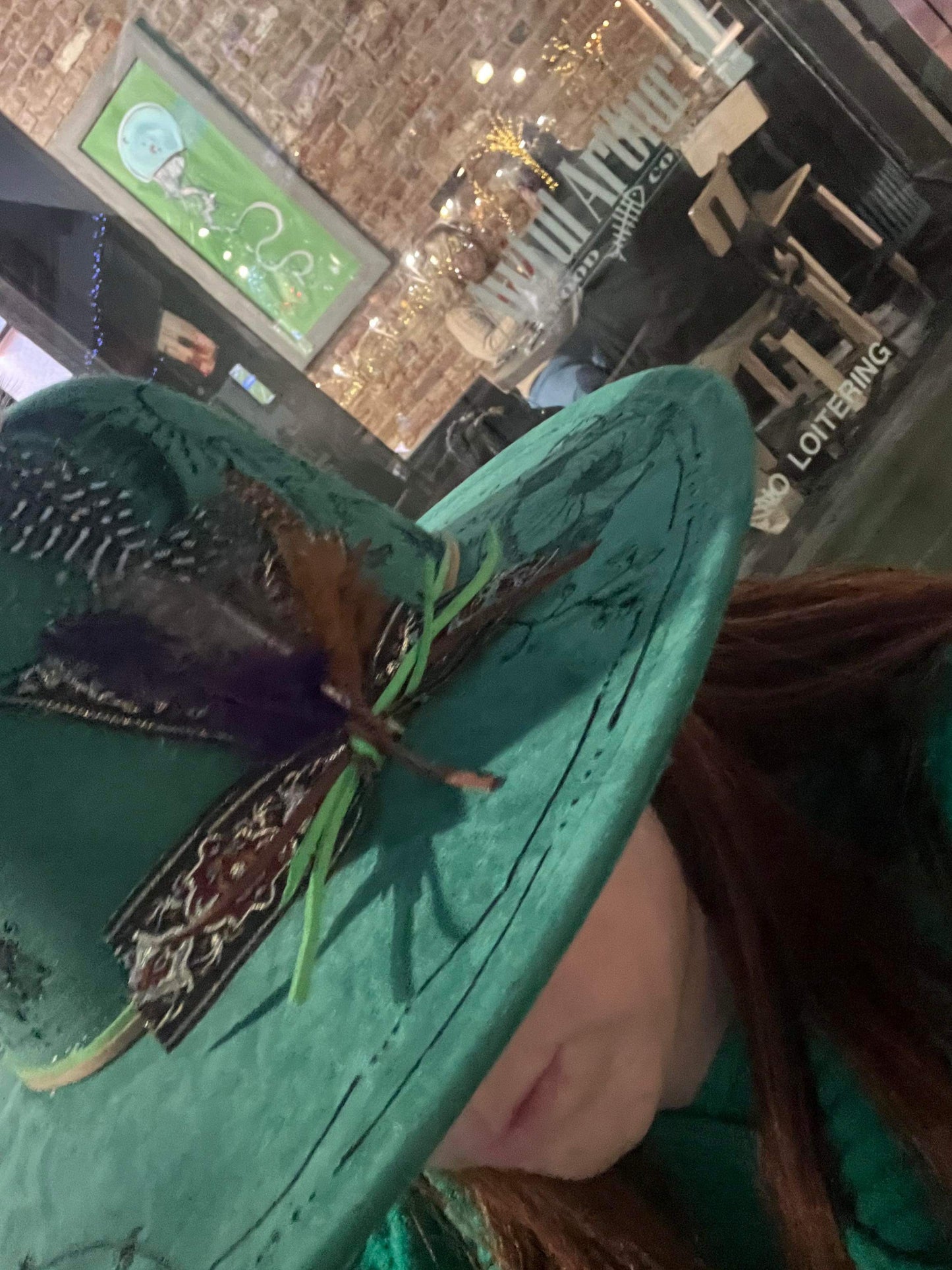 Jen's Designs - Green Mtn Florals Handcrafted Hat