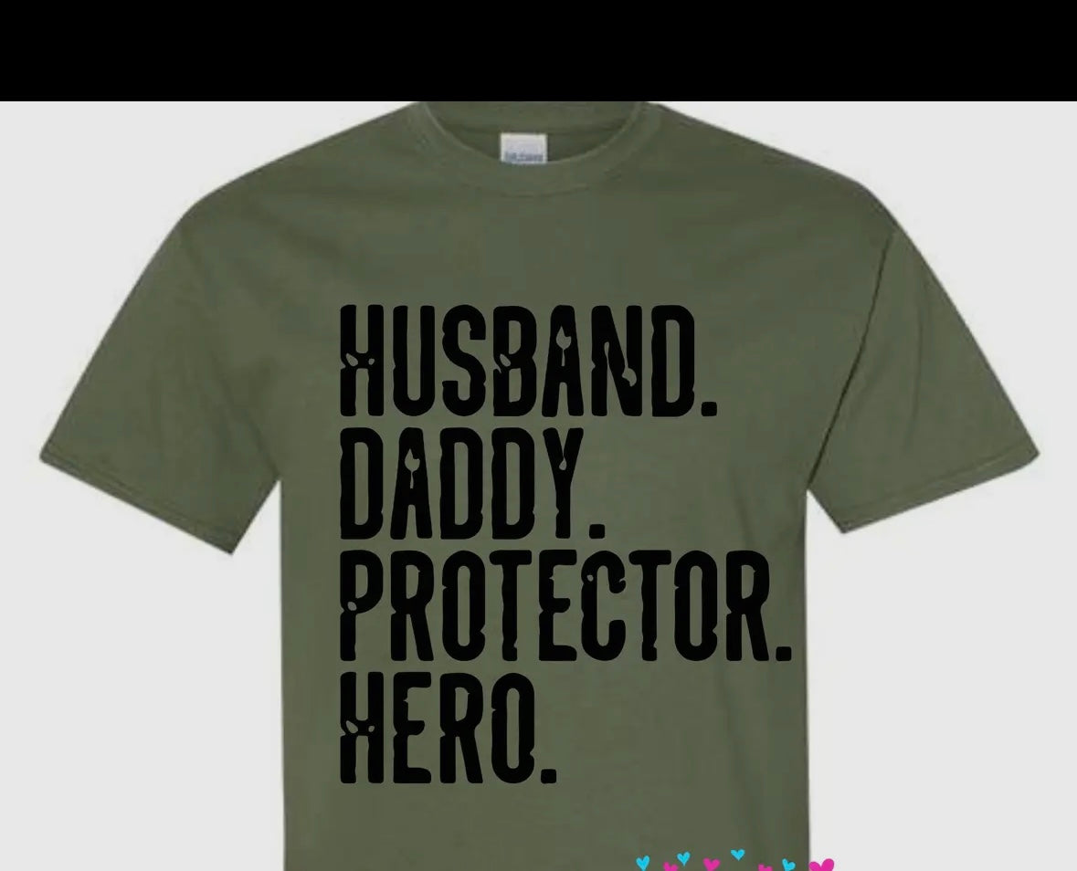 Fathers Day Tee Husband