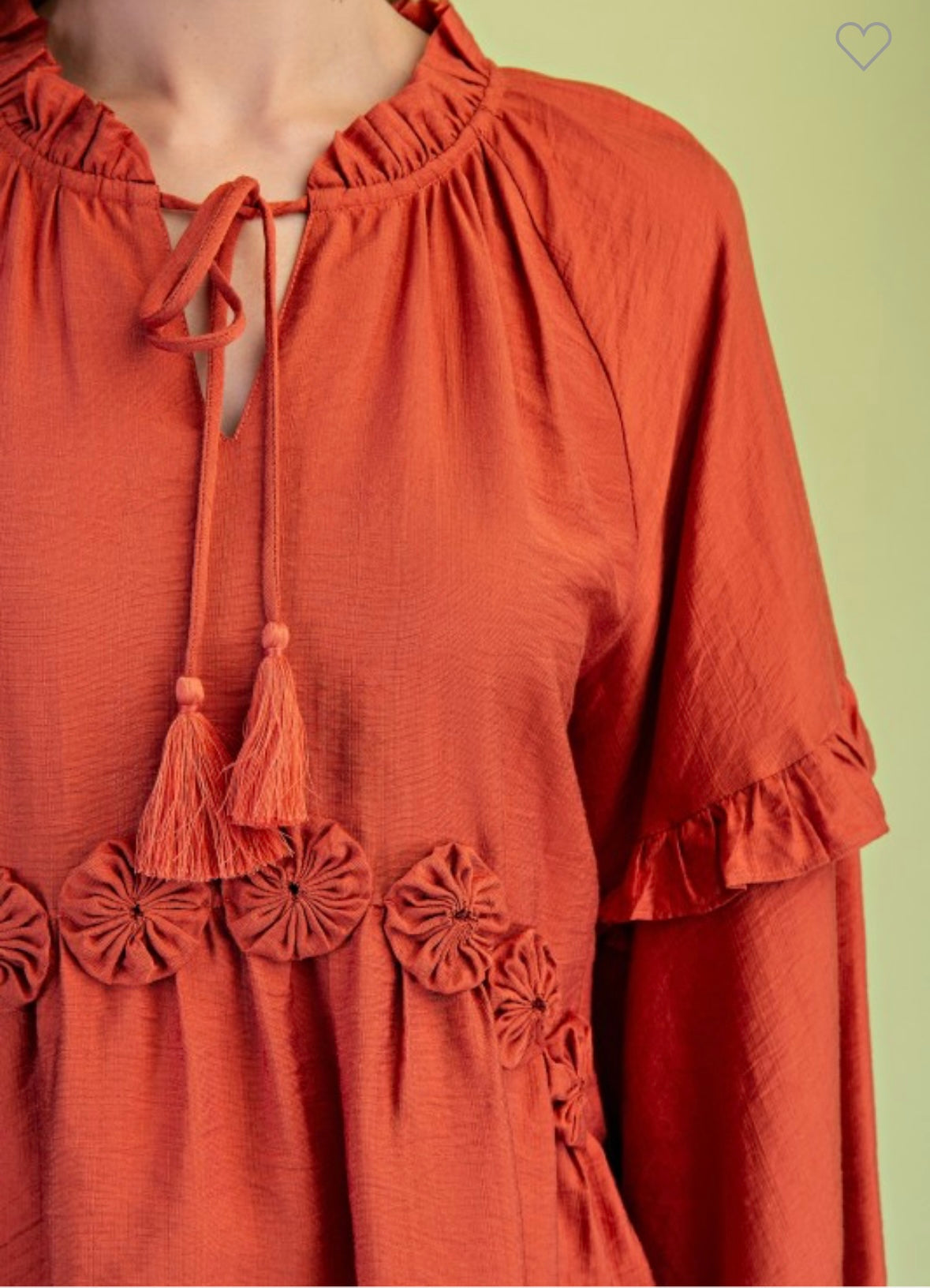 Fiona Flare Sleeve Blouse