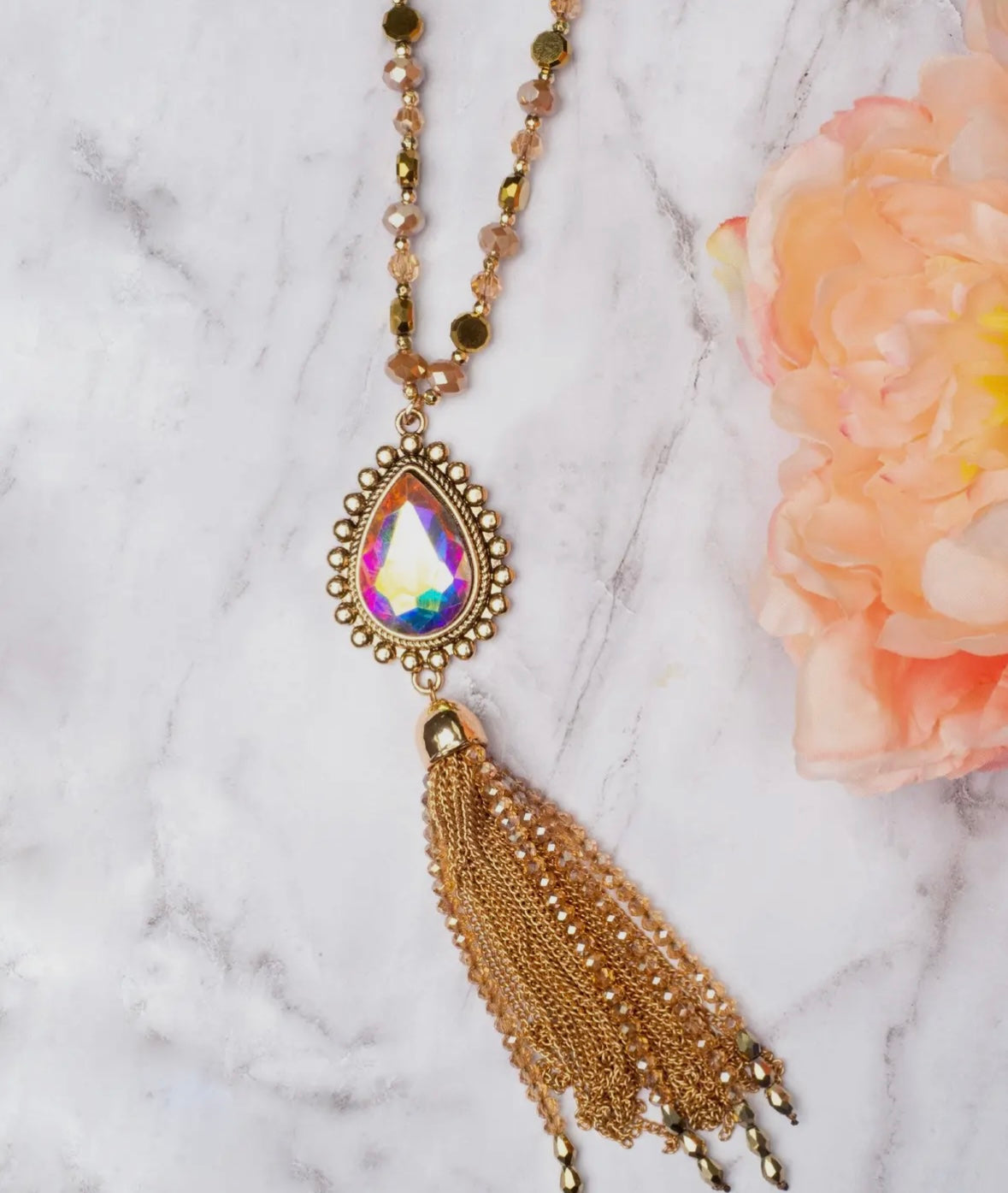 Southern Sparkle Cosmetic Jewelry necklace