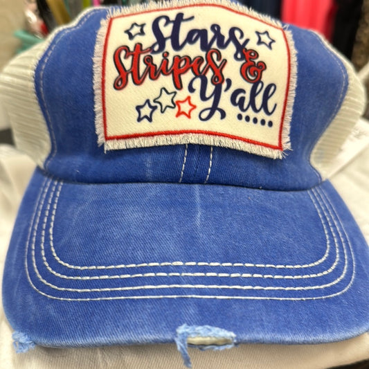 Stars and Stripe Baseball Cap