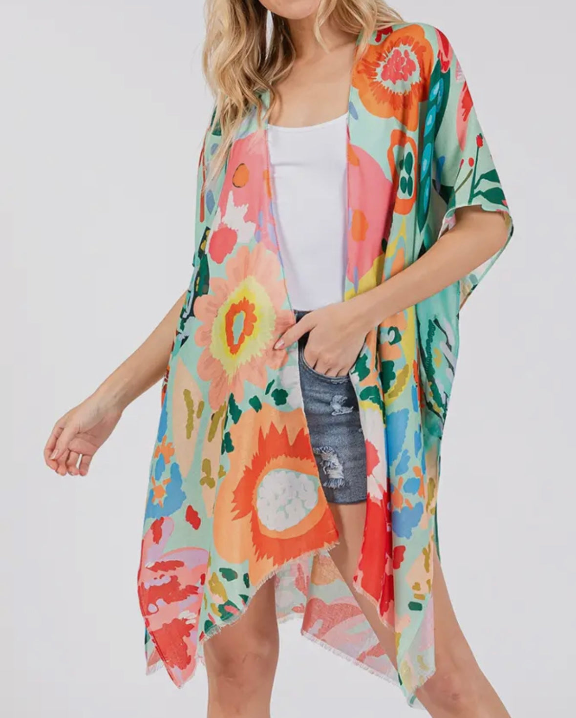 In Living Color Kimono