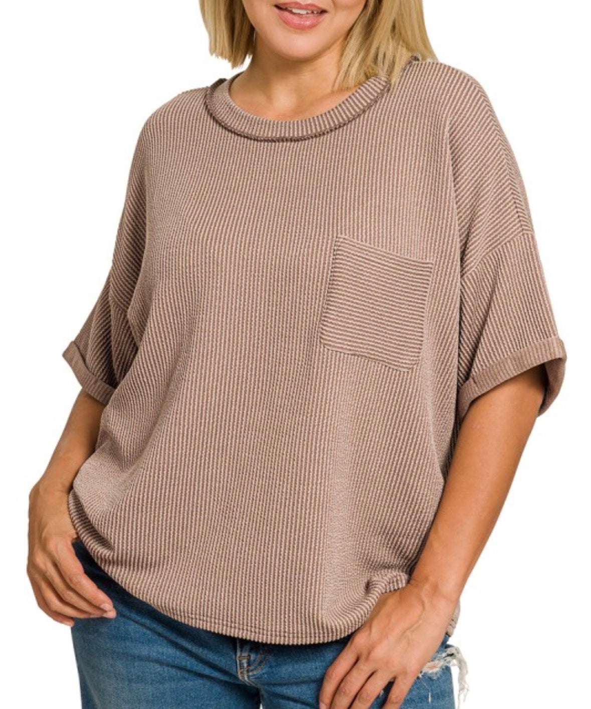 Rosa Ribbed Top