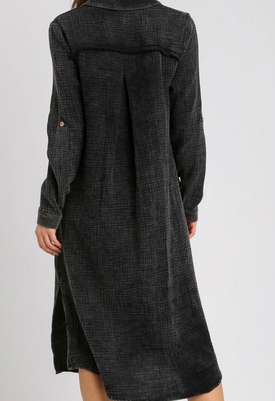 Braleigh Button Down Shirt Dress
