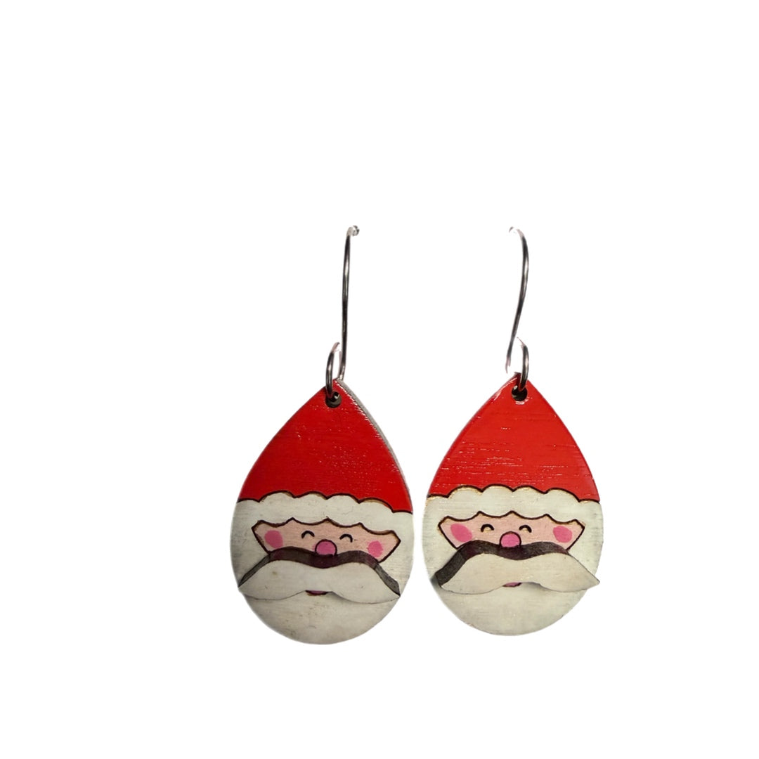 Santa stash earrings