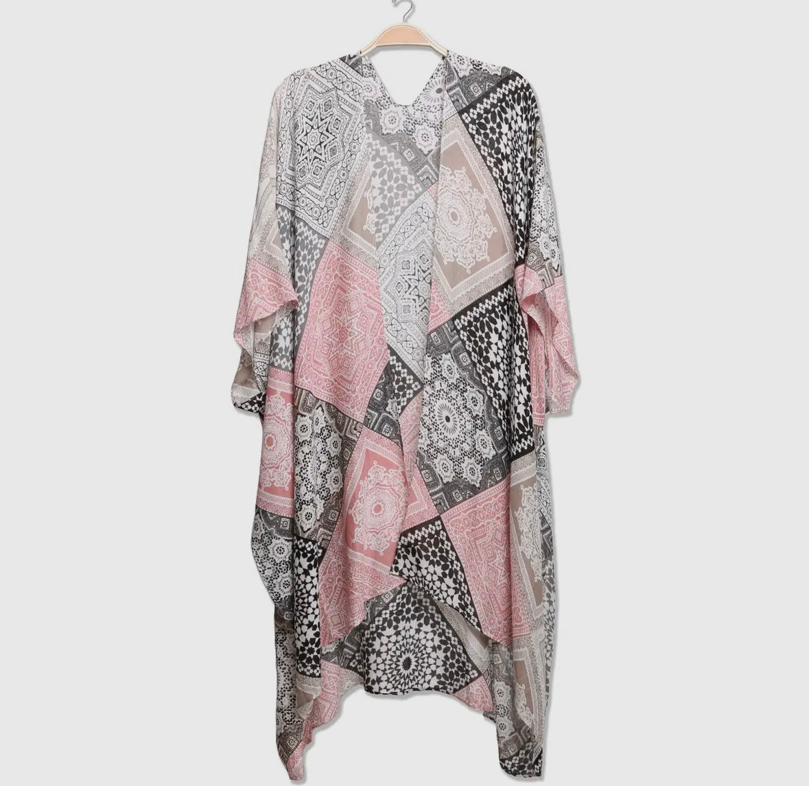 Patchwork Pattern Kimono