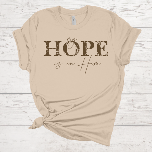 Hope in Jesus Soft Cream Tee
