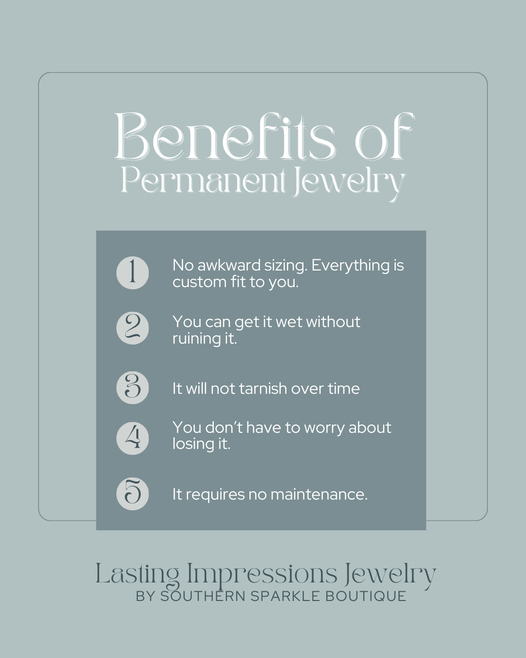 Permanent Jewelry Pop-Up Events