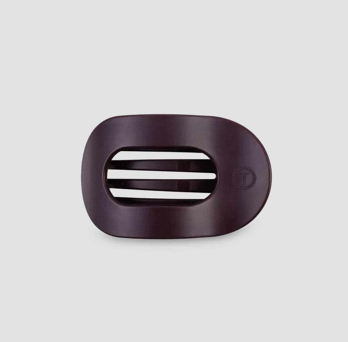 Teleties Round Flat Hair Clip-Small