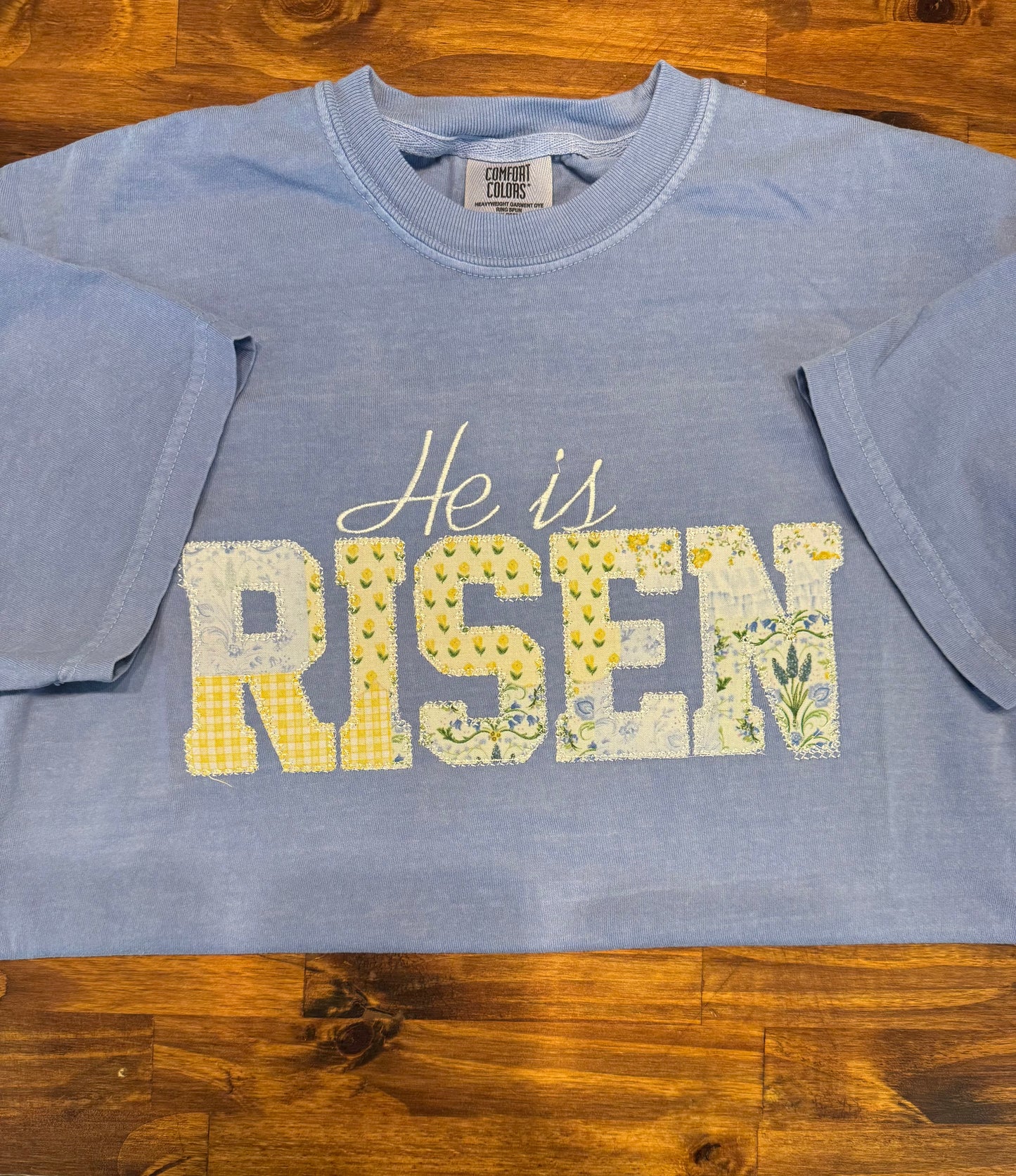 Sewing Memories He is Risen Tee Plus