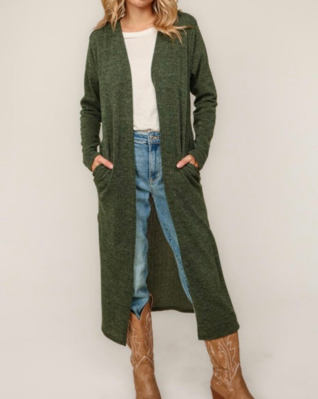 Happy Hacci Duster Cardigan