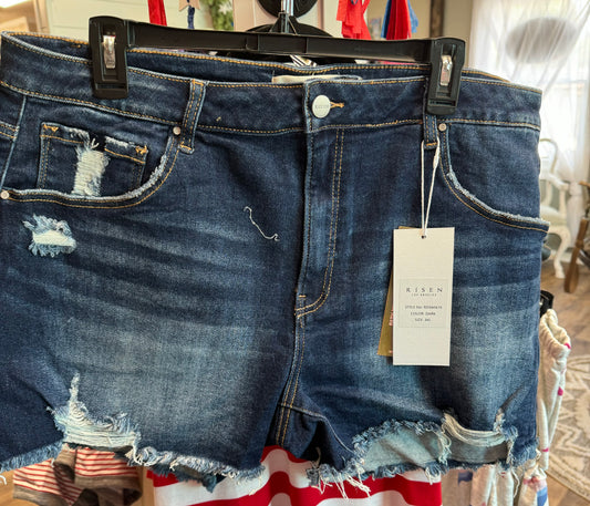 Risen MR Distressed shorts Plus