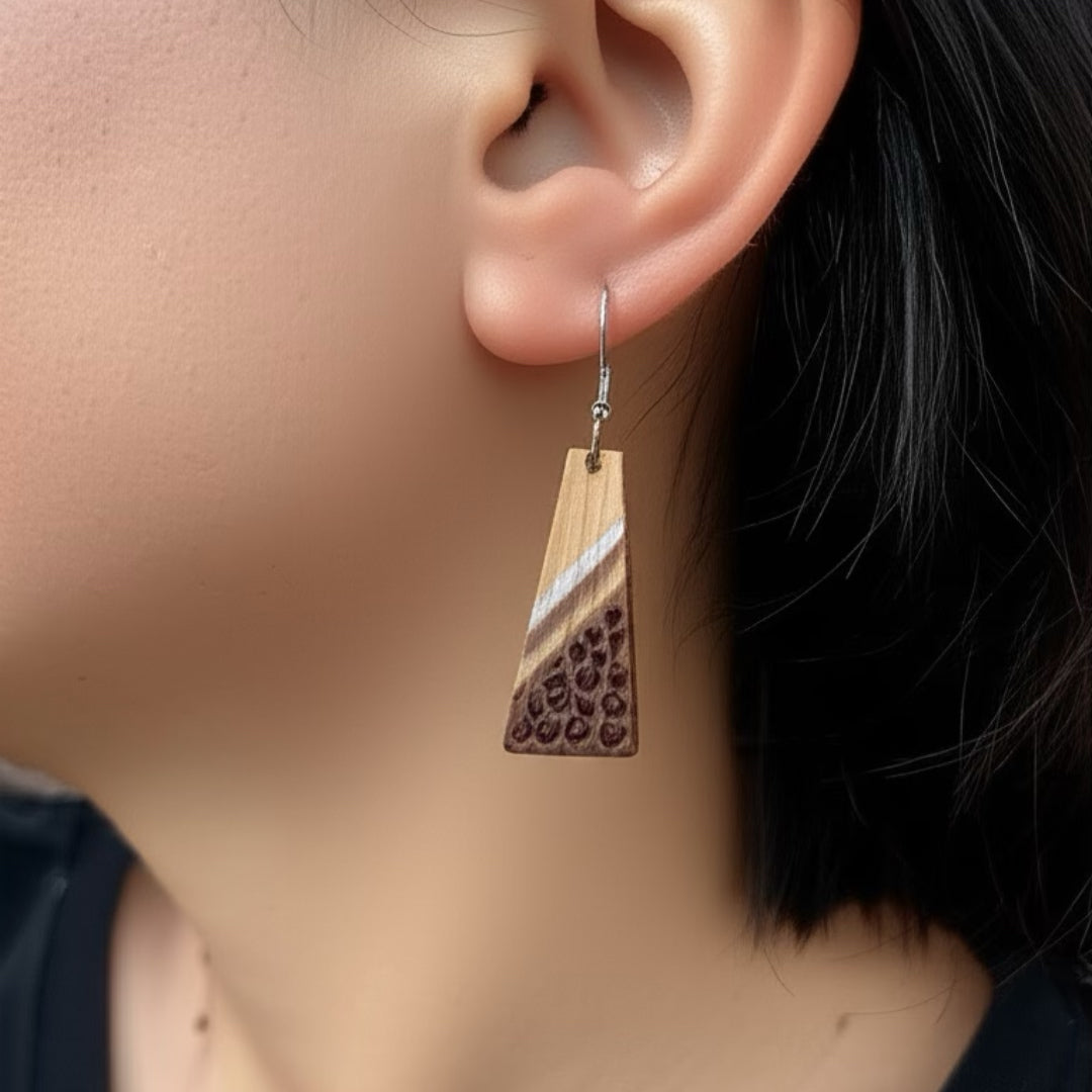 Mid Century Boho earrings