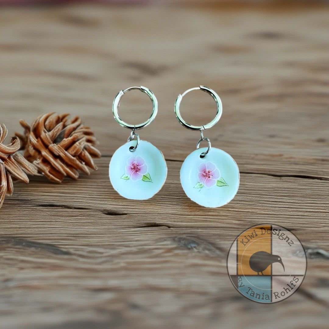 Miniature Cake Plate earrings