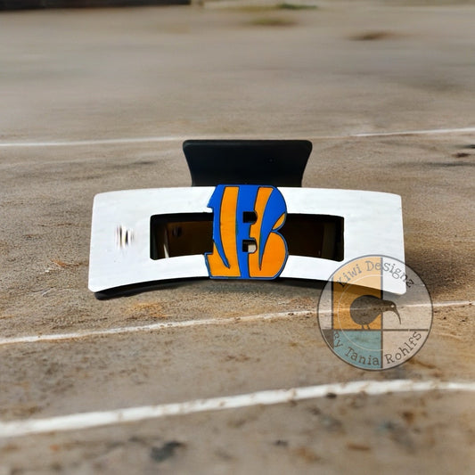 B for Bengals 4" claw clip