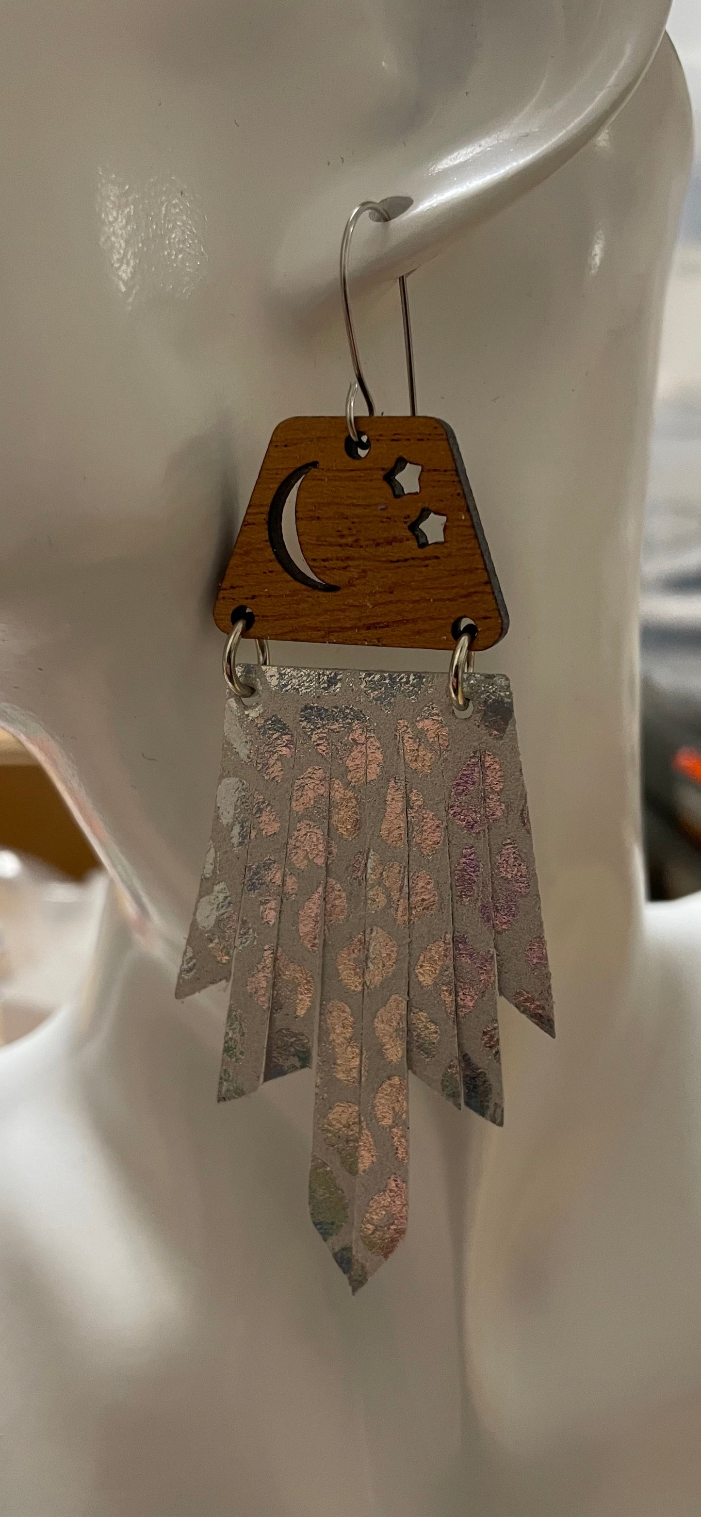 Boho Moon & Stars earrings