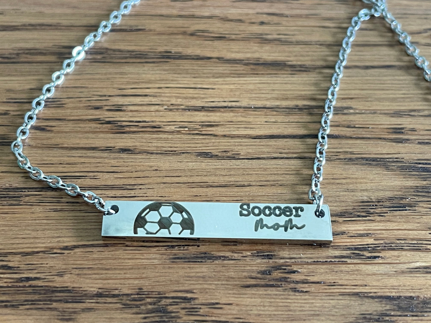 Soccer Mom bar Necklace