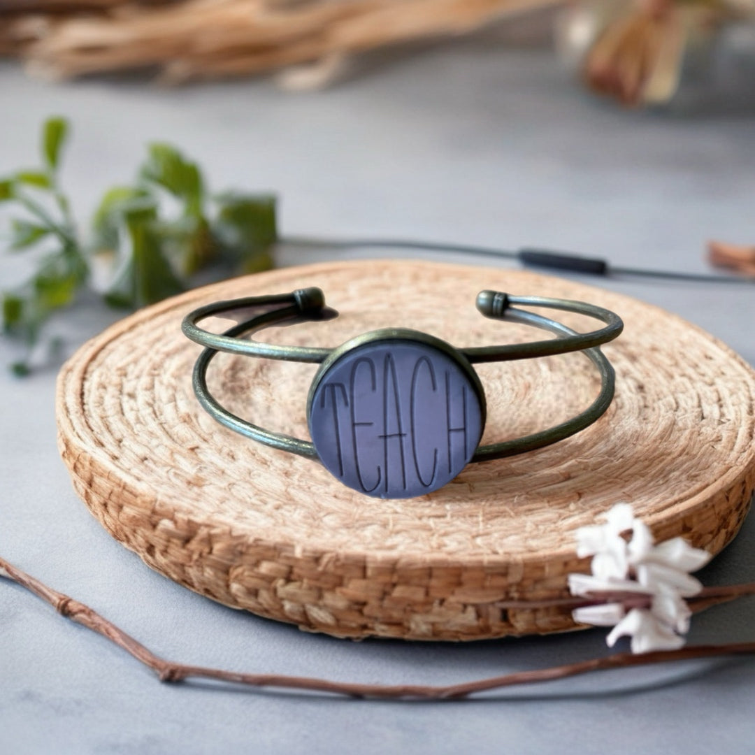 Teach bangle large and small