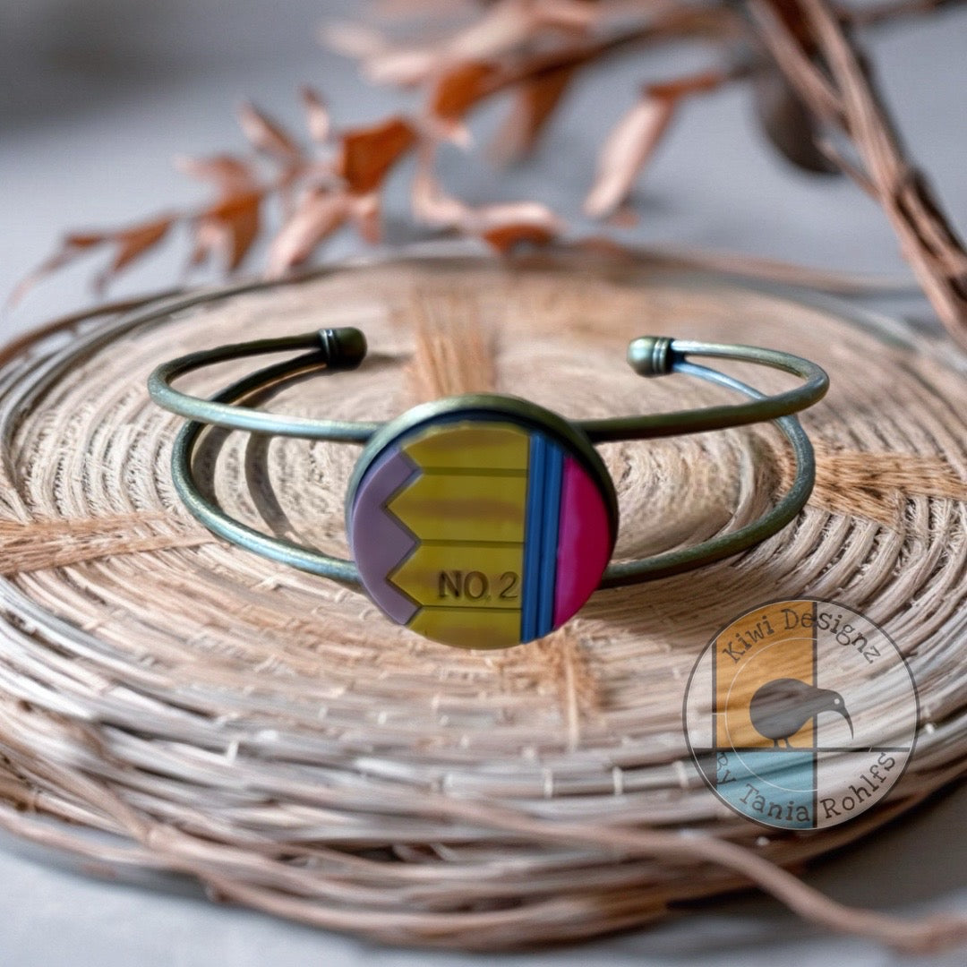 Teacher Pencil bangle large and small