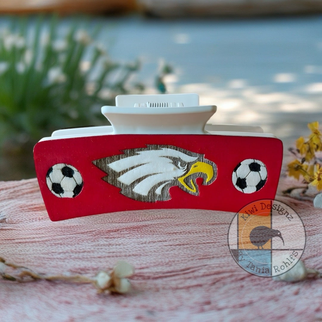 Eagles Soccer Claw clip