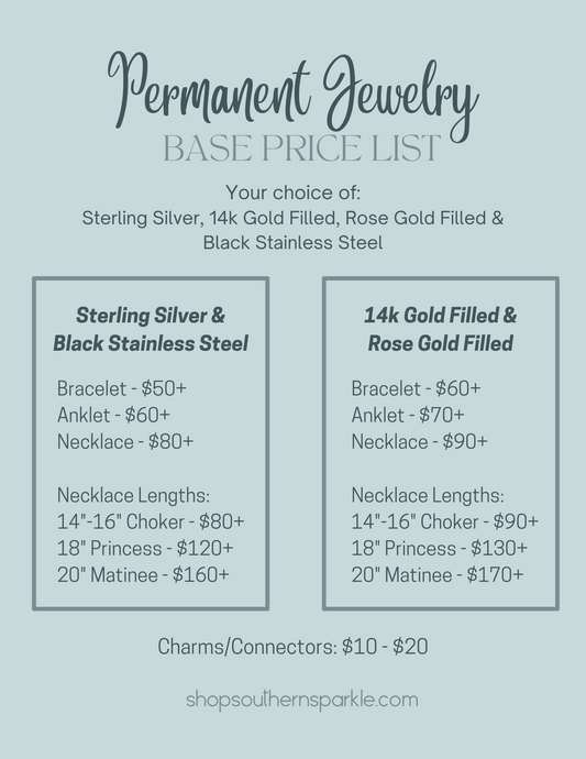 Permanent Jewelry Appointment