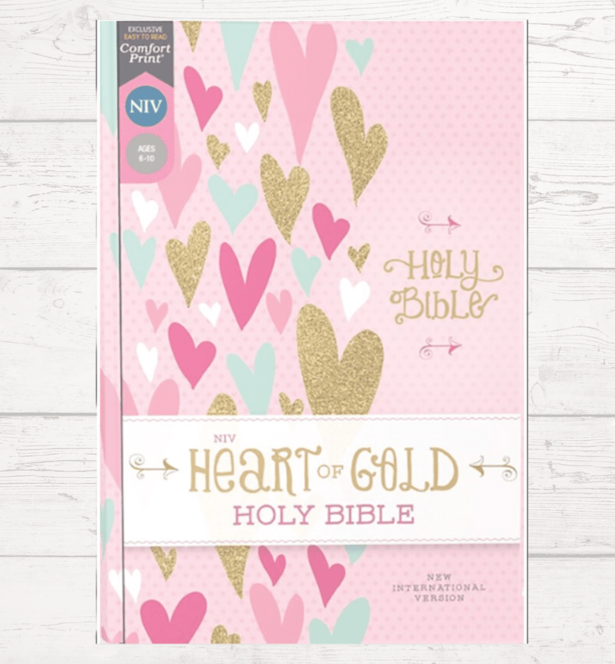 Heart of Gold NIV Bible
