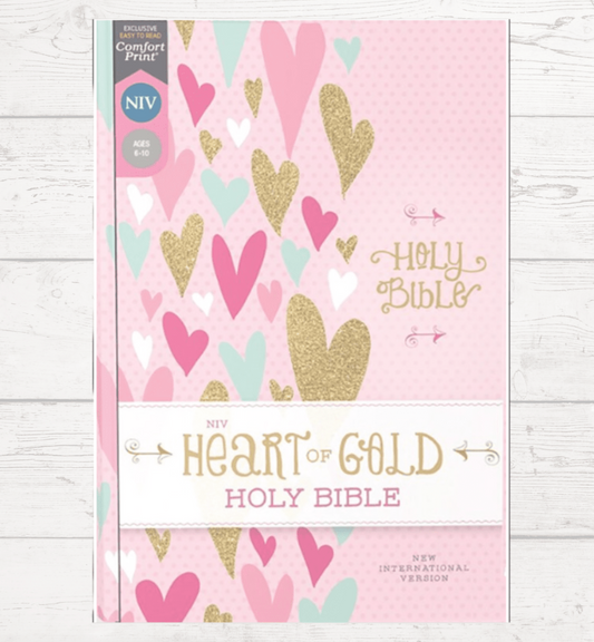 Heart of Gold NIV Bible
