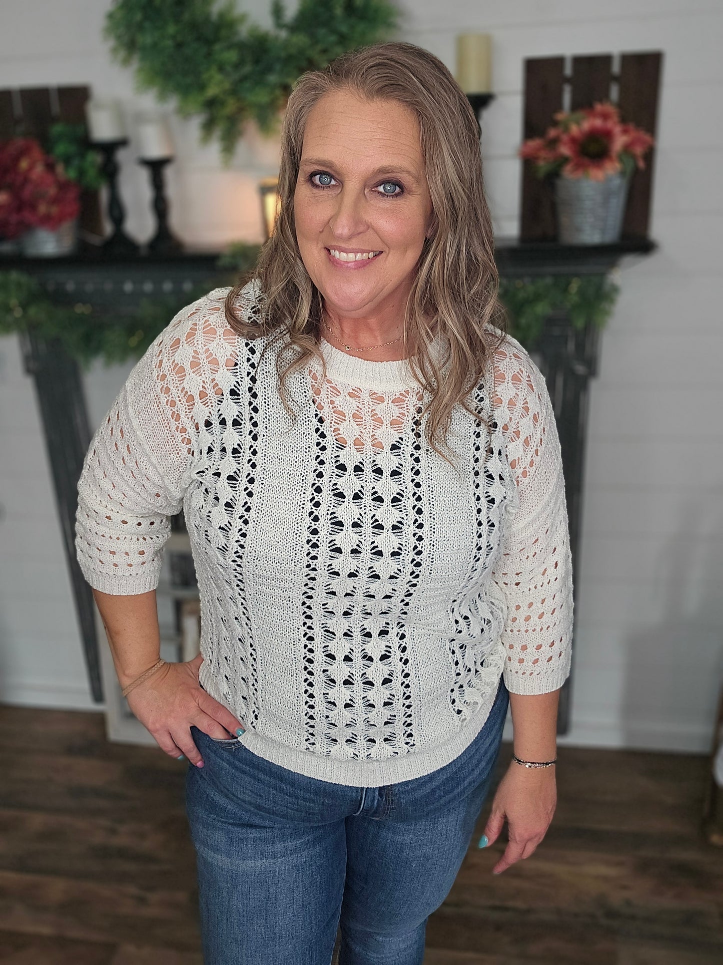 Ready for the Beach Crochet Sweater