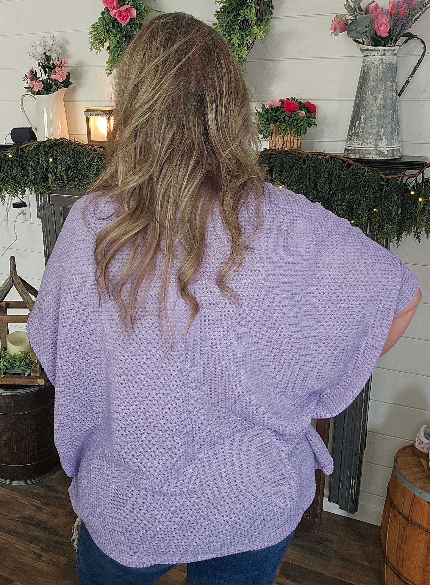 Nice Knit Poncho Top