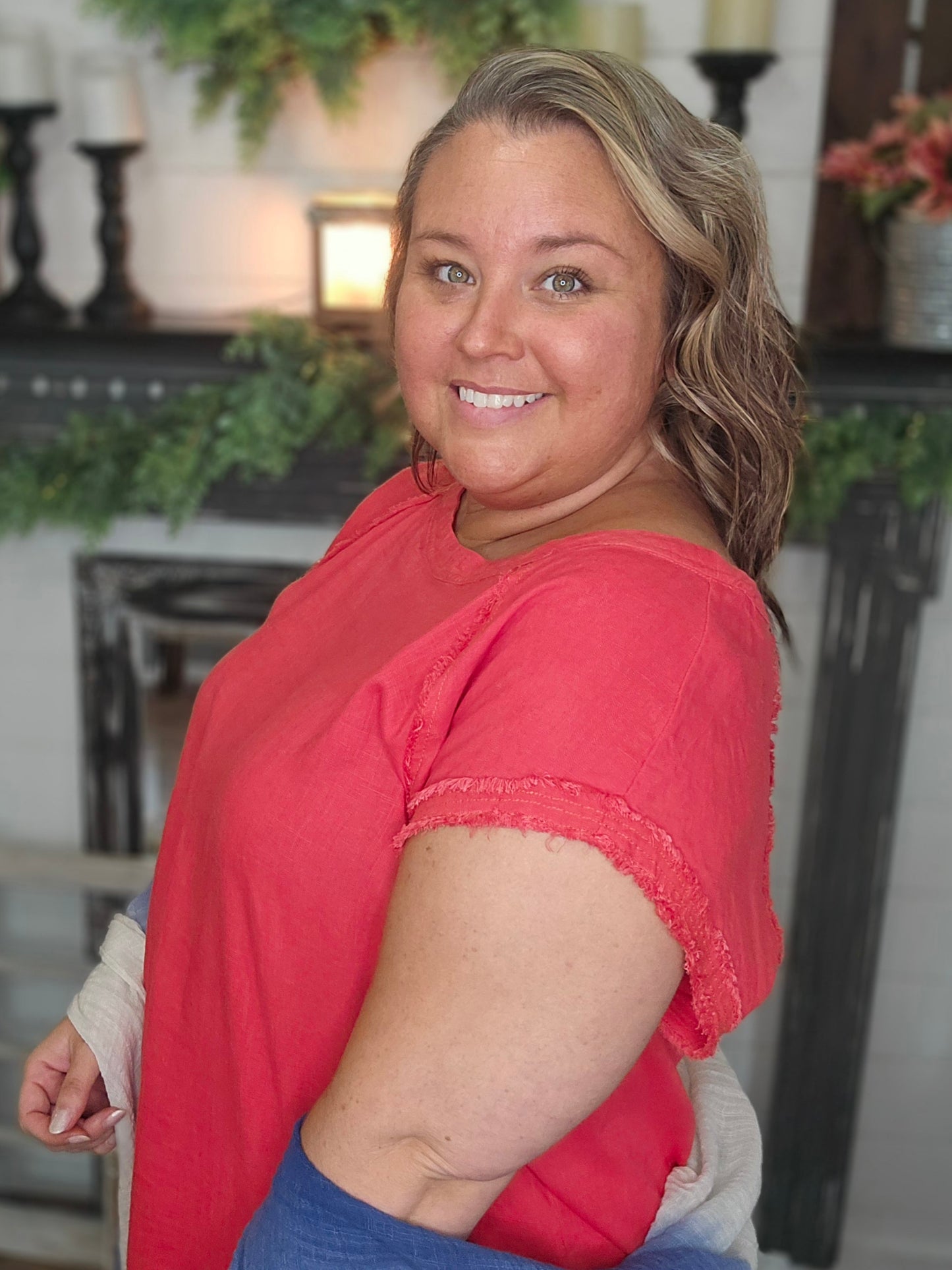Summer Breeze Linen Top