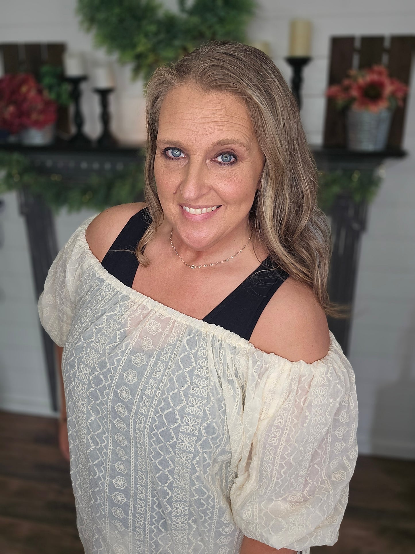 Peasant Sleeve Blouse