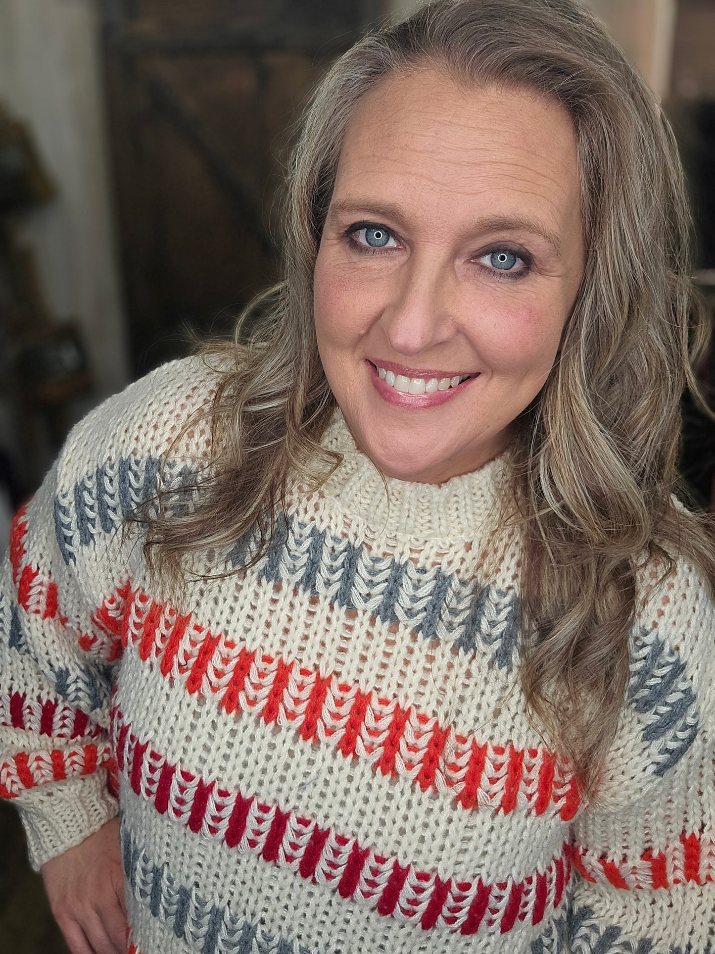 Steffi Sassy Stripe Sweater