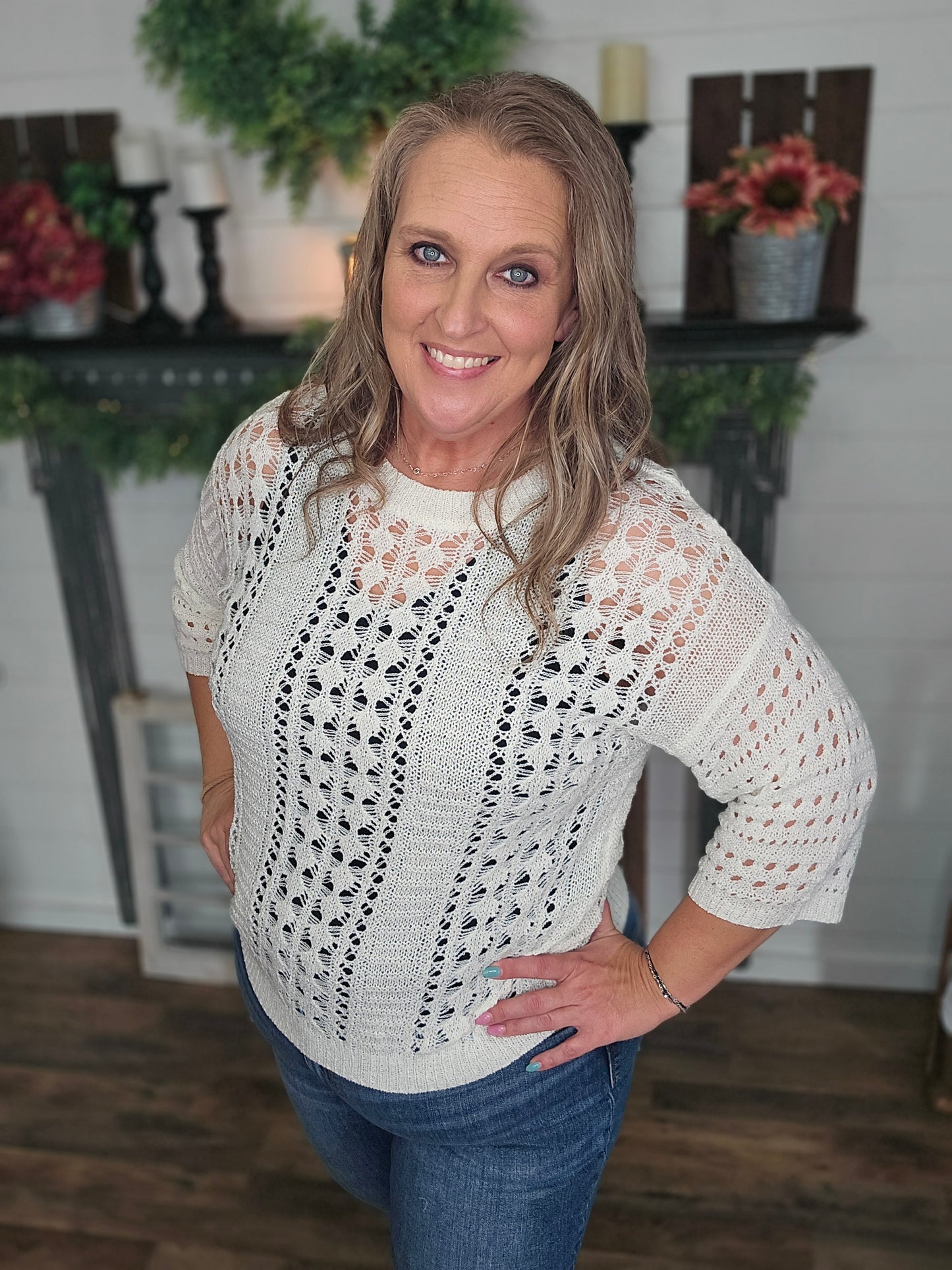Ready for the Beach Crochet Sweater