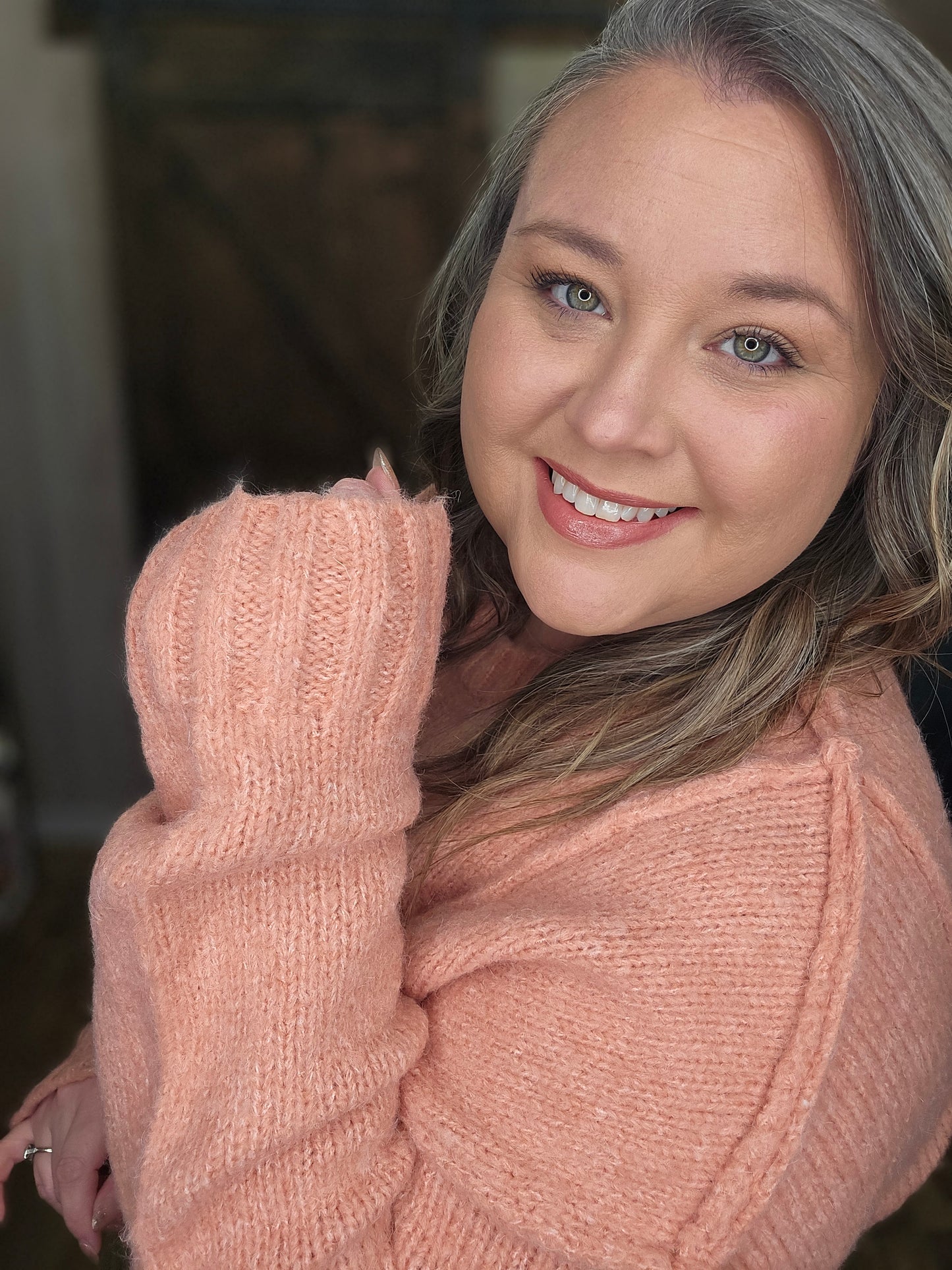 Fuzzy Feeling Sweater Top