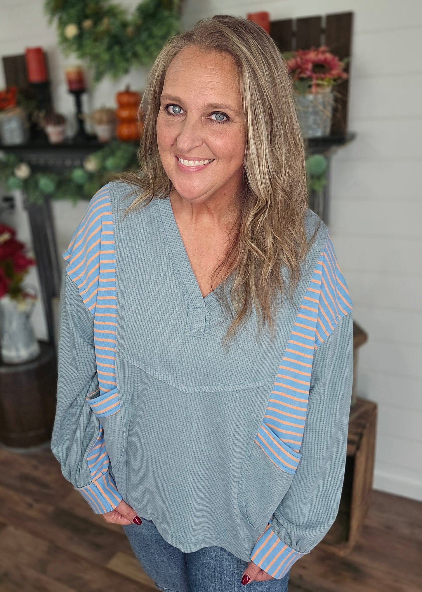 Bennie Balloon Sleeve Top
