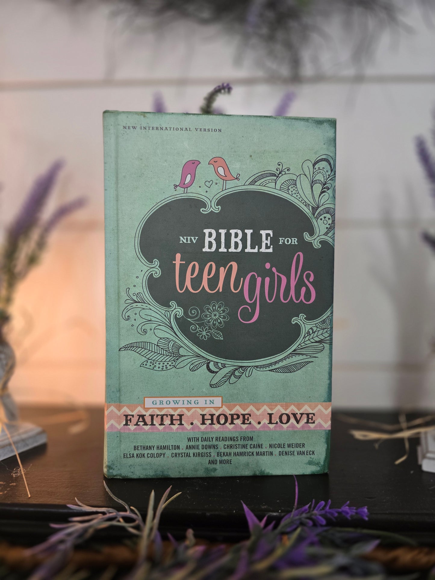NIV Bible for Teen Girls: Growing in Faith, Hope & Love