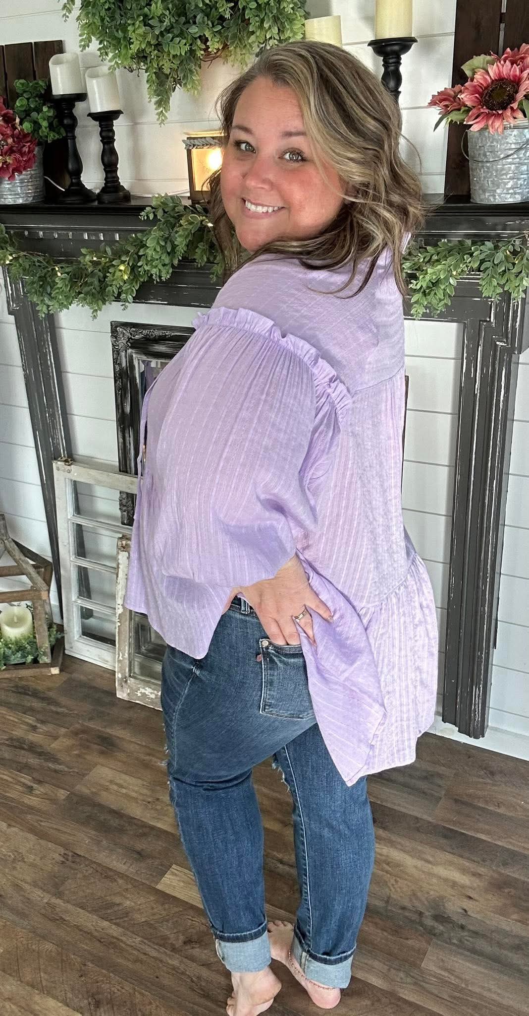 Lovely Lavender Summer Tunic