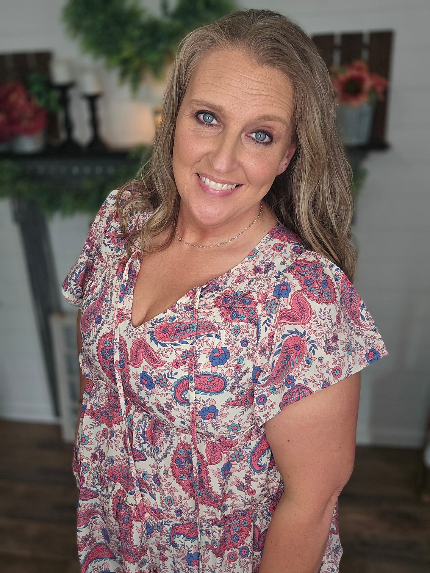 Pretty Print Summer Top