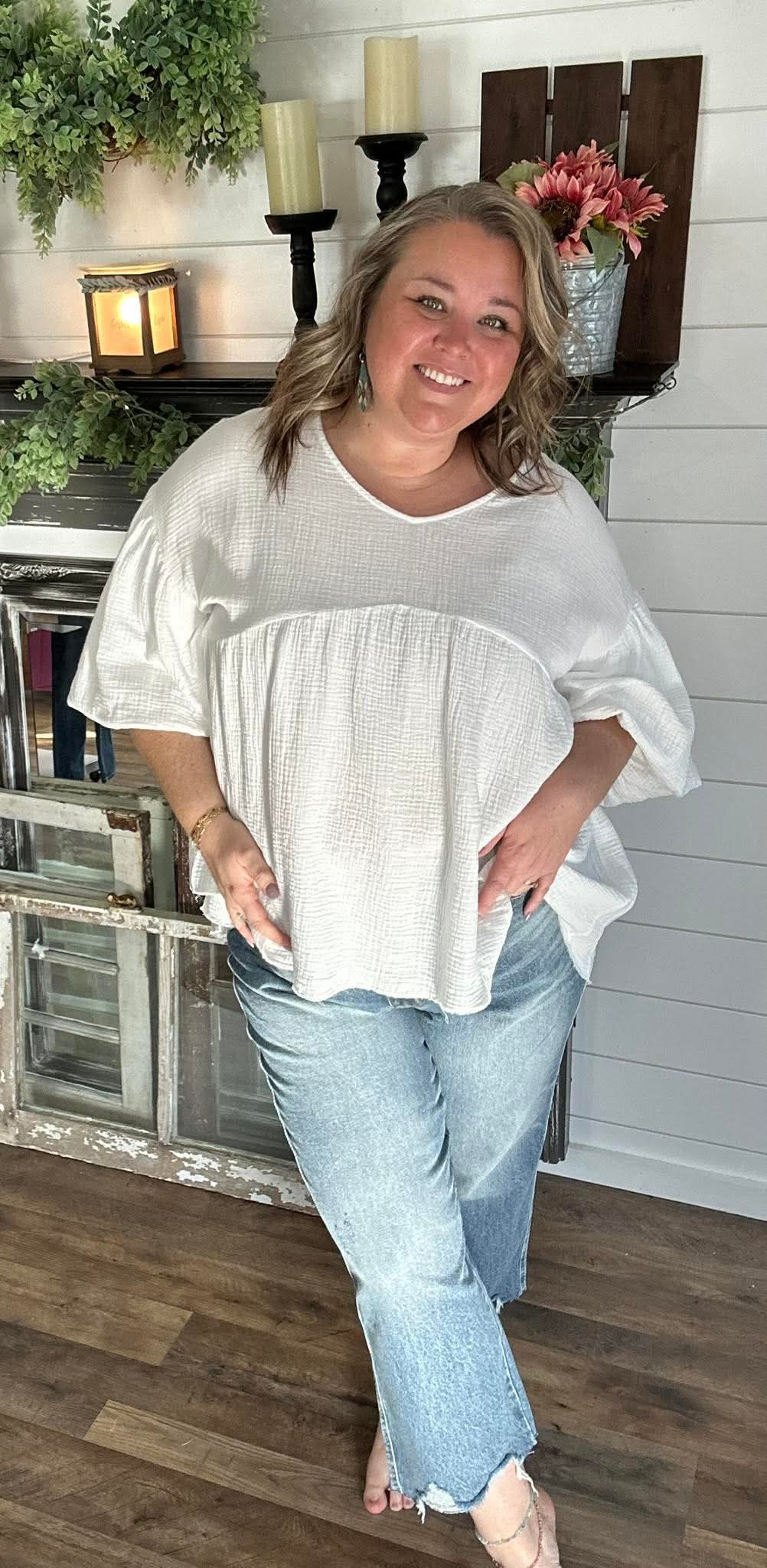 Sweet Summer Babydoll Top