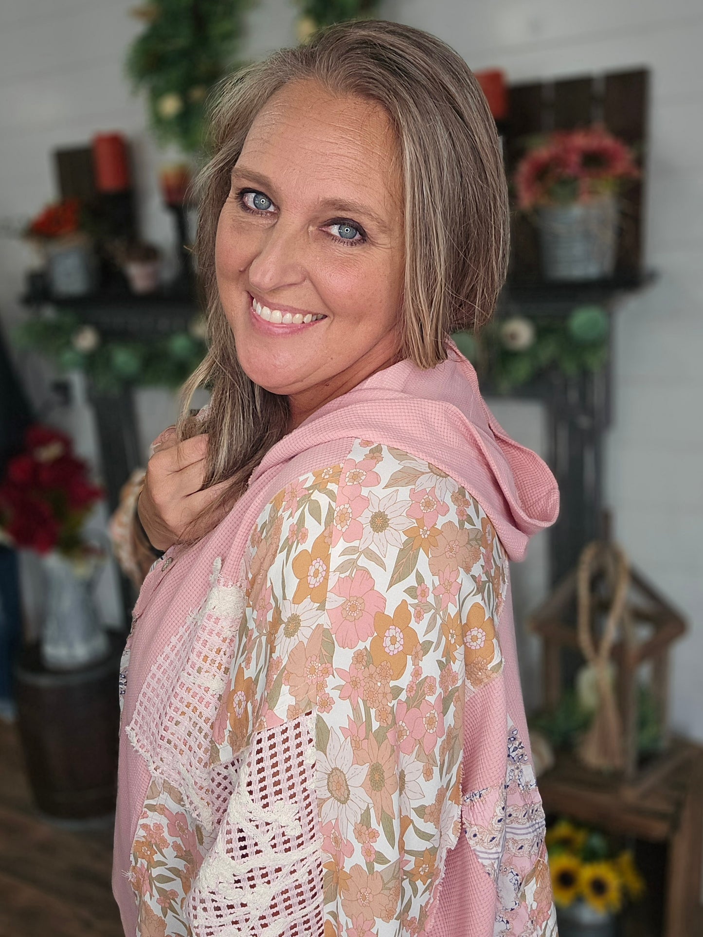 Sweet Melody Patchwork Top