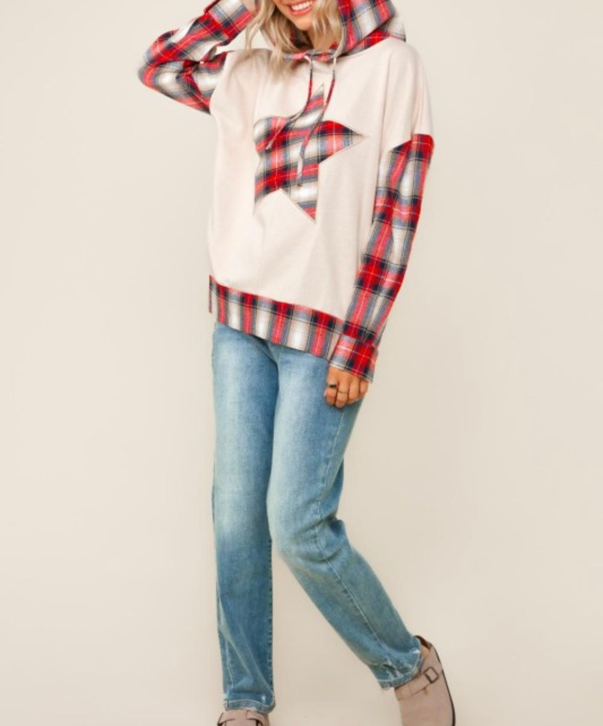 Be a Star Oversized Pull Over Hoodie