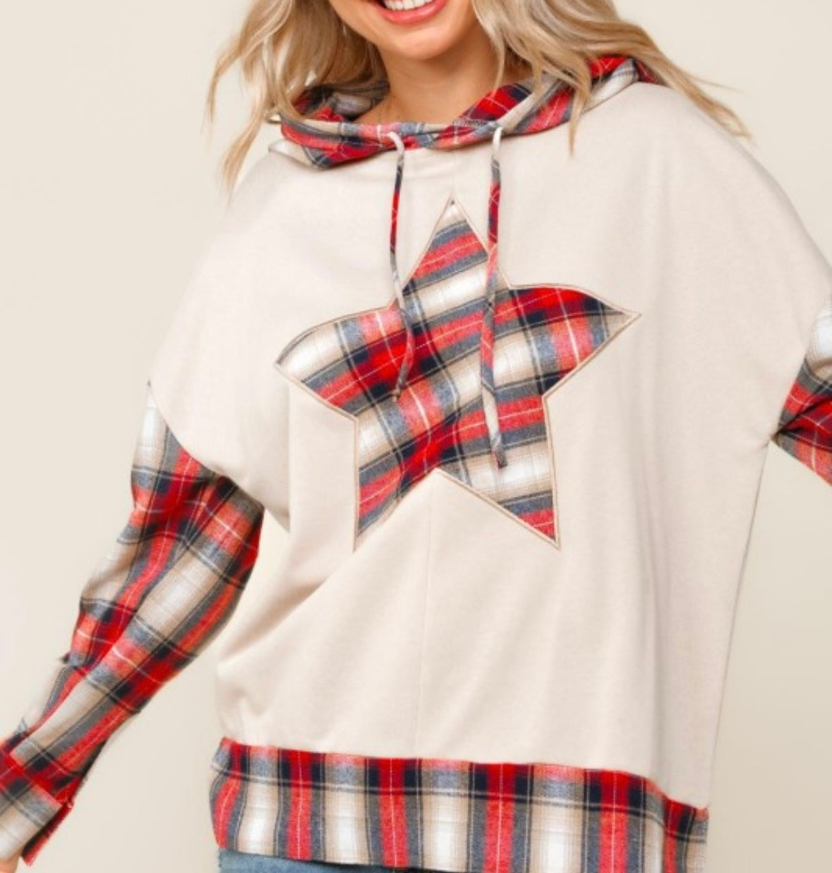 Be a Star Oversized Pull Over Hoodie