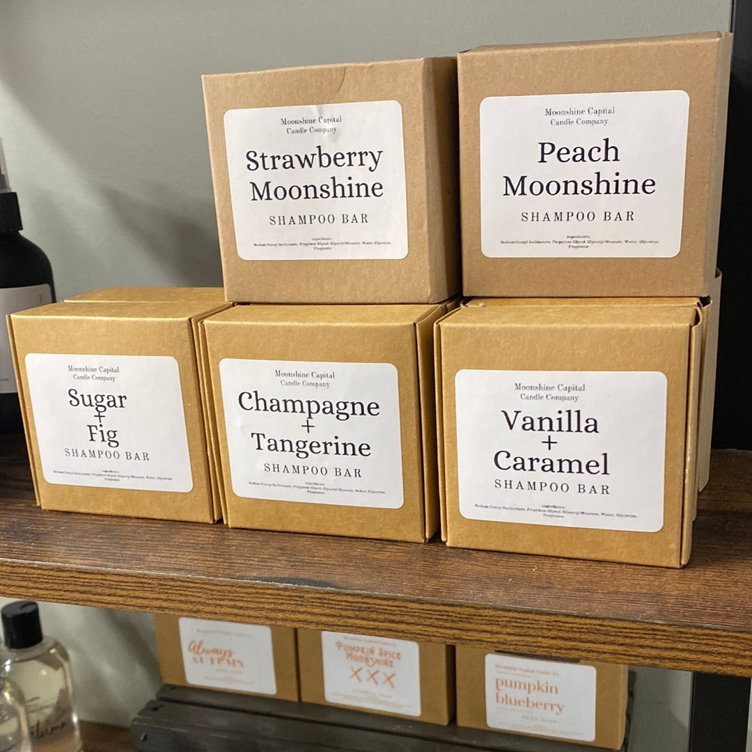 Moonshine Capital Candle Company Shampoo Bar