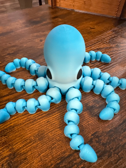 Large 3-D Octopus