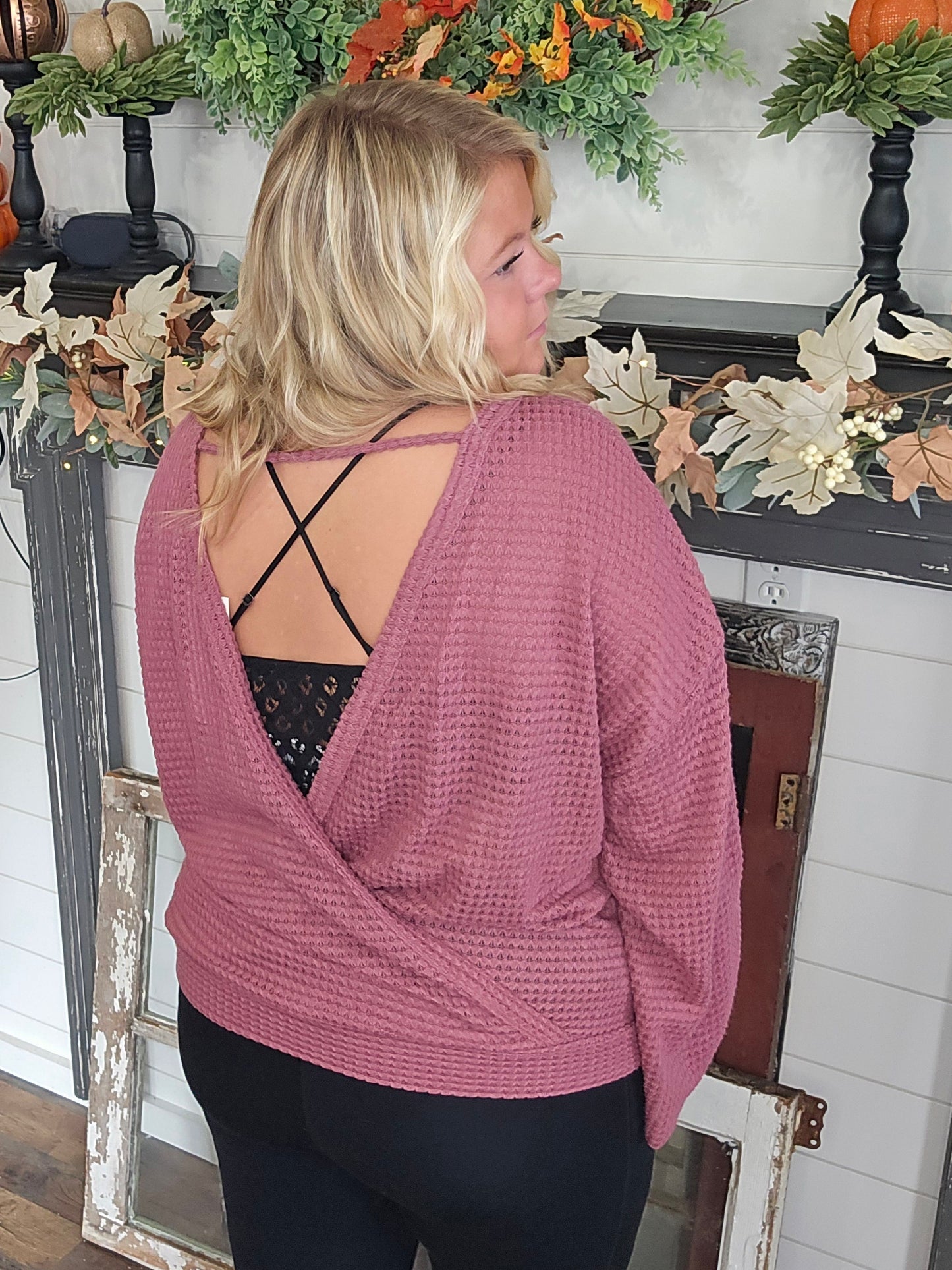 Ollie Open Back Sweater